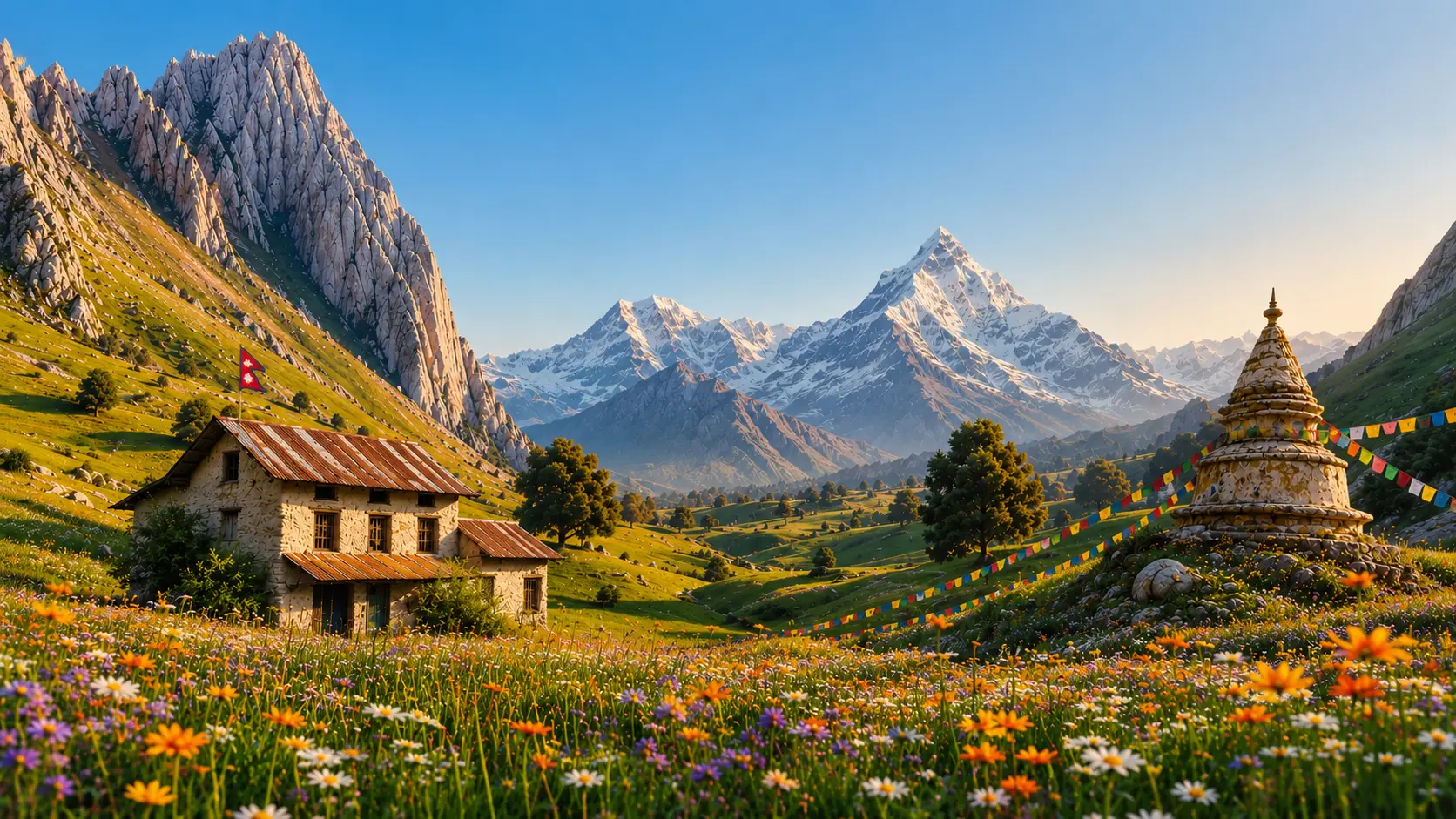 Himalayas — day
